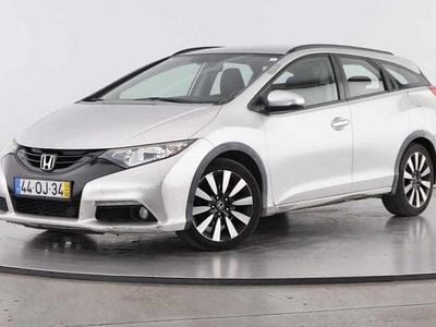 Usado Honda Civic 120 HP (88 kW) 2014 Cinzento Carrinha
