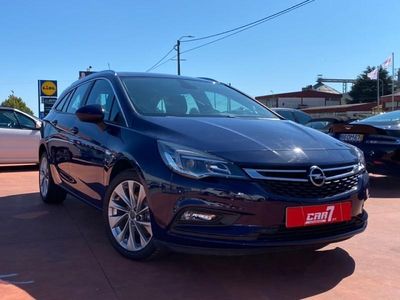 Usado Opel Astra Innovation 110 HP (80 kW) 2016 Azul escuro Carrinha