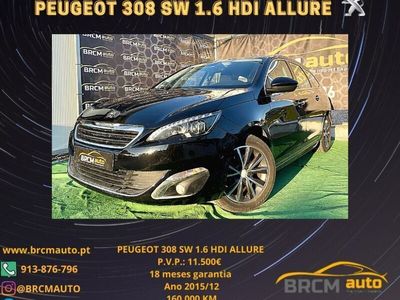 usado Peugeot 308 SW 1.6 HDI ALLURE