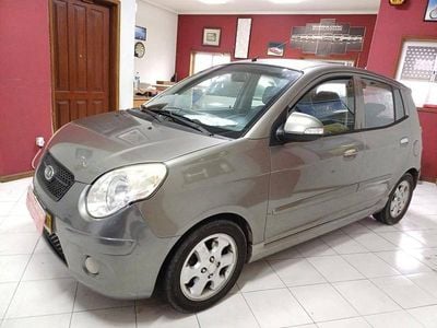 Usado Kia Picanto 75 HP (55 kW) 2008 Cinzento Citadino
