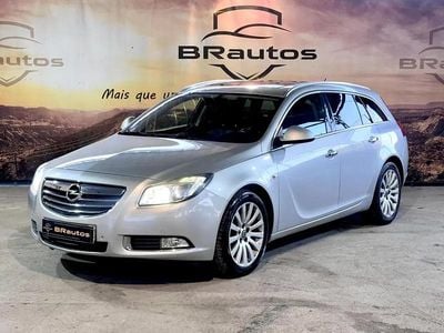 Usado Opel Insignia Executive 140 HP (102 kW) 2009 Cinza prata Carrinha