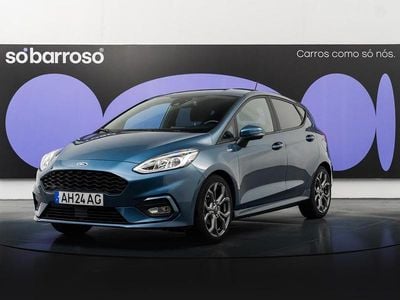Azul Usado 2021 Ford Fiesta ST-Line Citadino | € 14.490 (Preço justo)