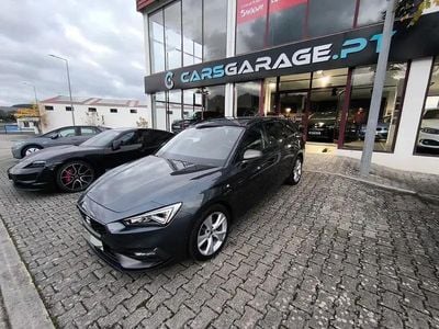 Cinza antracite Usado 2021 Seat Leon ST FR Carrinha | € 22.450 (Preço justo)