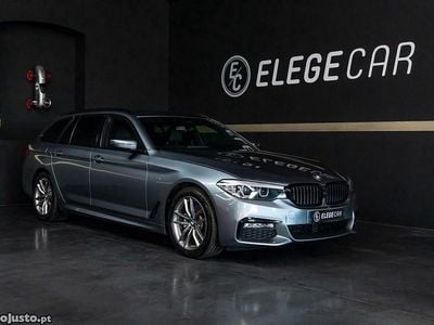 Cinza Usado 2018 BMW 520 Carrinha | € 32.950 (Preço elevado)