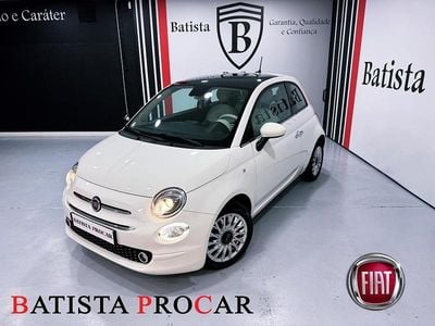 Branco Usado 2019 Fiat 500 Lounge Citadino | € 10.900 (Bom preço)