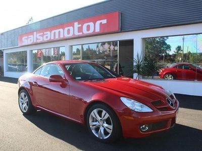 Vermelho Usado 2009 Mercedes SLK350 Cabrios | € 25.900