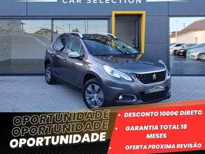 Cinza Usado 2017 Peugeot 2008 Style SUV | € 12.500 (Preço justo)