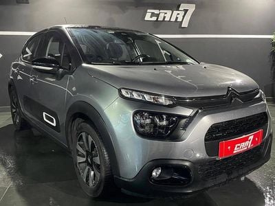 Cinza Usado 2021 Citroën C3 PureTech | € 12.990 (Preço justo)