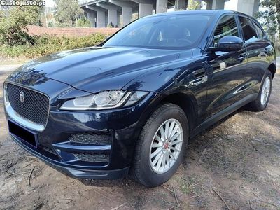 Azul Usado 2017 Jaguar F-Pace Prestige SUV | € 23.250 (Preço elevado)
