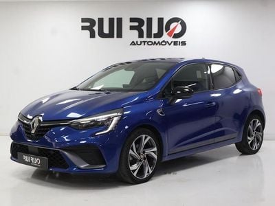 Azul Usado 2022 Renault Clio V RS Line | € 16.900 (Preço justo)