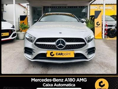 Usado Mercedes 180 AMG 116 HP (85 kW) 2019 Cinzento Sedan