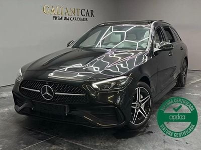 Usado Mercedes C300e AMG line 313 HP (230 kW) 2024 Preto Carrinha