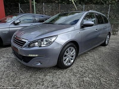 Usado Peugeot 308 SW Style 120 HP (88 kW) 2017 Cinza Carrinha