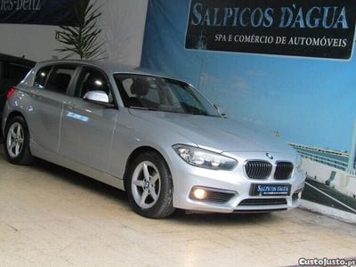 Cinza Usado 2018 BMW 116 Advantage Citadino | € 15.980 (Preço justo)