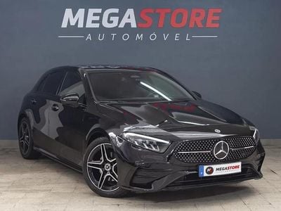 Usado Mercedes A200 AMG line 163 HP (119 kW) 2023 Preto Citadino