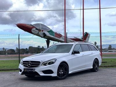 Branco Usado 2015 Mercedes E220 Avantgarde Carrinha | € 19.990 (Preço justo)