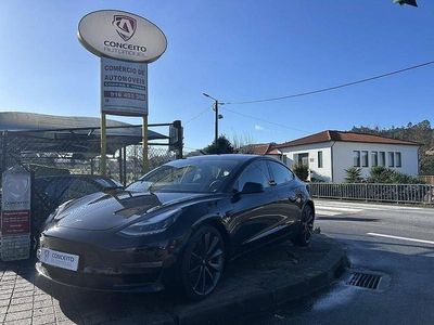Preto Usado 2020 Tesla Model 3 Sedan | € 28.900 (Preço justo)