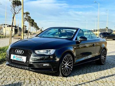 Preto Usado 2015 Audi A3 Cabriolet S-Line Cabrios | € 27.500