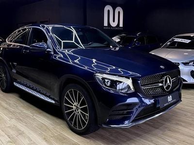 Azul escuro Usado 2018 Mercedes GLC220 Coupé | € 34.970 (Bom preço)