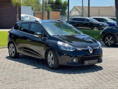 Preto Usado 2015 Renault Clio GrandTour Carrinha | € 8.990 (Preço justo)