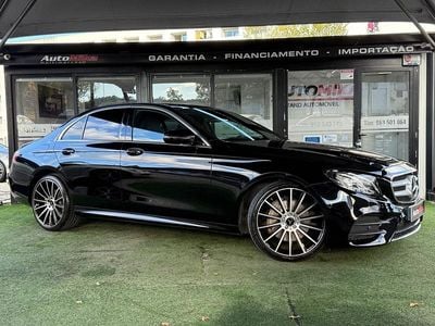 Preto Usado 2019 Mercedes E220 AMG line Sedan | € 38.750 (Caro)