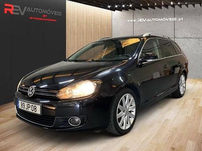 Usado VW Golf VI 105 HP (77 kW) 2008 Preto Citadino
