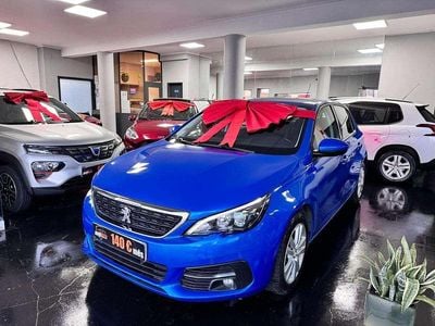 Azul Usado 2021 Peugeot 308 | € 11.500 (Bom preço)