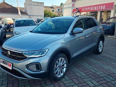 Cinza Usado 2023 VW T-Roc SUV | € 22.500 (Preço justo)