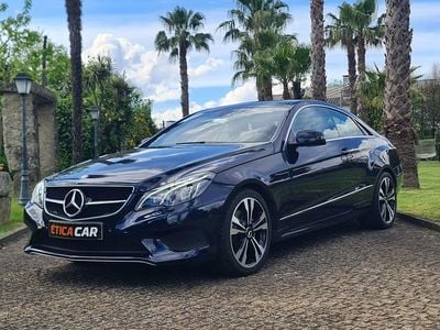 Azul Usado 2015 Mercedes E220 Coupé | € 21.999 (Preço elevado)