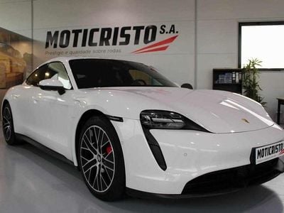 Usado Porsche Taycan 4S 389 kW (530 HP) 2020 Branco Sedan