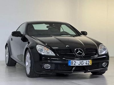 Usado Mercedes SLK200 183 HP (134 kW) 2010 Preto Cabrios