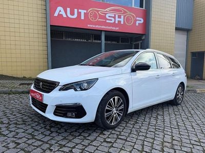 Usado Peugeot 308 Active 130 HP (95 kW) 2021 Branco Carrinha