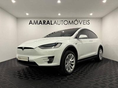 Branco Usado 2019 Tesla Model X SUV | € 49.800