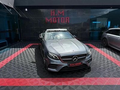 Cinzento Usado 2018 Mercedes E220 AMG line Cabrios | € 42.500