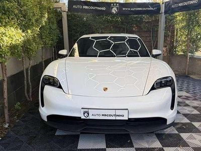 Branco Usado 2021 Porsche Taycan Coupé | € 59.000 (Bom preço)