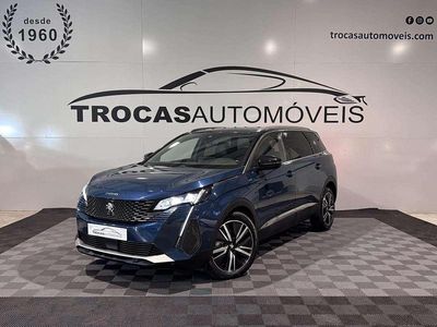 Azul Usado 2021 Peugeot 5008 | € 31.900 (Caro)