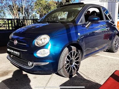 Azul Usado 2023 Fiat 500C Dolcevita Cabrios | € 13.990 (Preço justo)