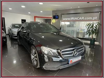 Preto Usado 2017 Mercedes E220 AMG line Sedan | € 20.300