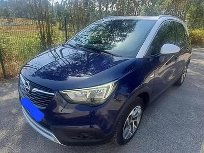 Usado Opel Crossland X 120 HP (88 kW) 2018 Azul SUV