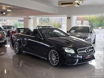 Usado Mercedes E220 AMG line 194 HP (142 kW) 2018 Preto Coupé