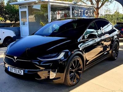 Usado Tesla Model X Long Range AWD 420 kW (572 HP) 2019 Preto SUV