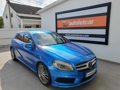 Usado Mercedes A200 AMG 136 HP (100 kW) 2014 Azul Sedan