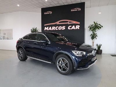 Azul Usado 2021 Mercedes GLC300 AMG Coupé | € 46.400 (Bom preço)