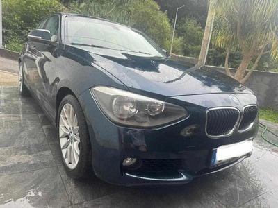 Usado BMW 125 218 HP (160 kW) 2012 Azul Citadino