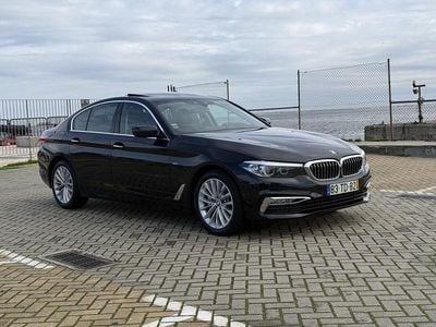 Preto Usado 2017 BMW 530 Luxury Line Sedan | € 26.900
