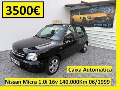 Preto Usado 1999 Nissan Micra Citadino | € 3.500