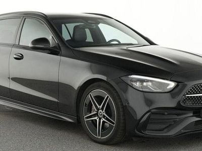 Preto Usado 2022 Mercedes C200 AMG line Carrinha | € 41.990 (Preço justo)