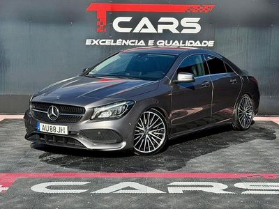 Usado Mercedes CLA180 AMG line 109 HP (80 kW) 2017 Cinza Sedan