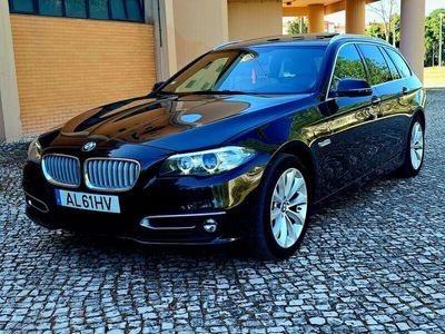usado BMW 520 d 190cv luxury line de 2015 impecável aceito retoma