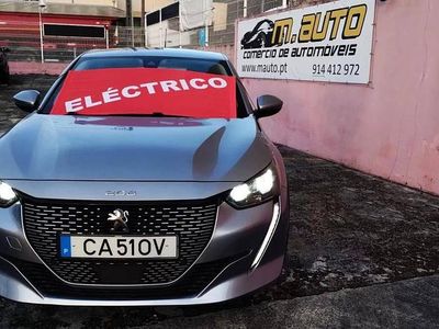 Usado Peugeot e-208 Active 100 kW (136 HP) 2021 Cinzento Citadino
